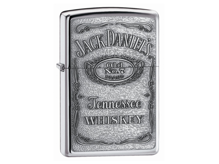 Zippo Jack Daniels High Polish Chromeproduct image #1