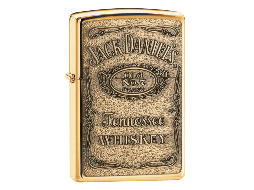 Zippo Jack Daniels High Polish Brassproduct image #1