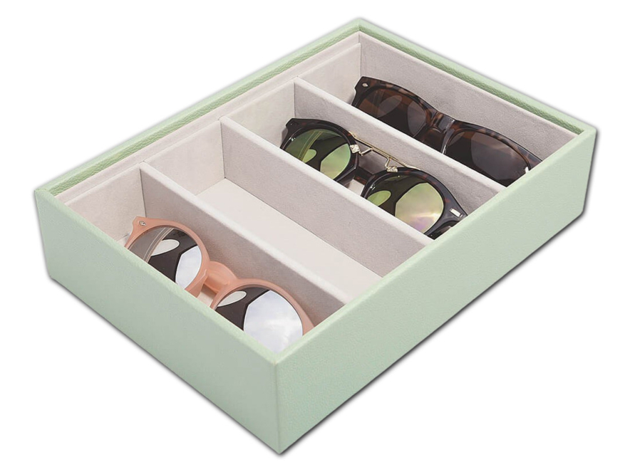 Ylimääräinen Osa Korulaatikko Stackers Classic Vaaleanvihreä Deep 4 Sectionproduct image #1