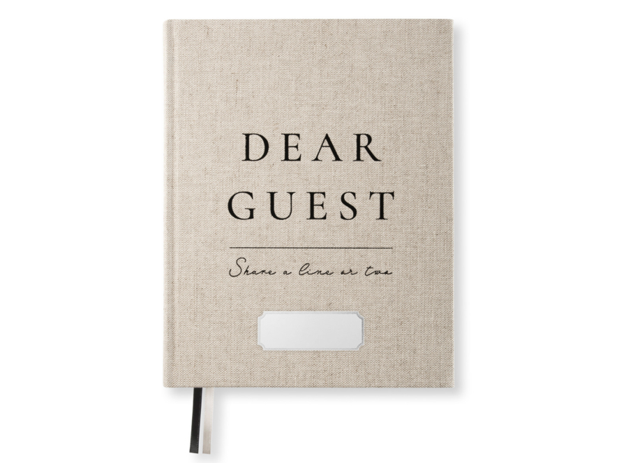 Vieraskirja Paperstyle Large "Dear Guest" 201 x 255 mmproduct image #1