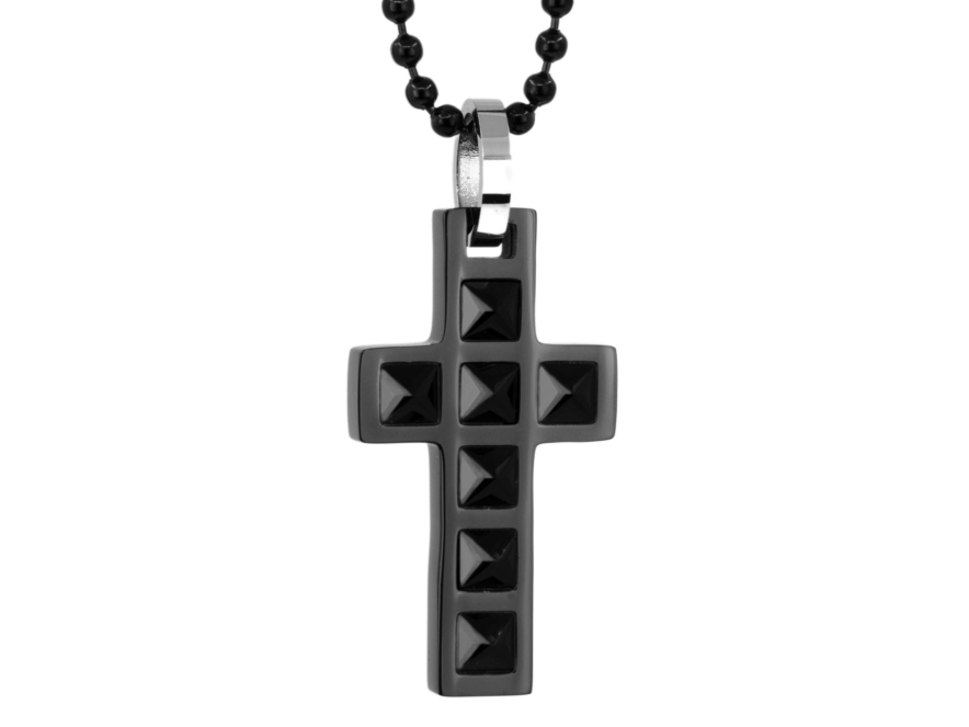 Kaulakoru Risti Musta Cristianoproduct image #1