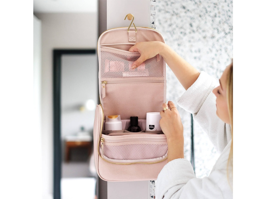 Toilettilaukku Koukulla Naisten Stackers Traveller Pinkkiproduct image #5