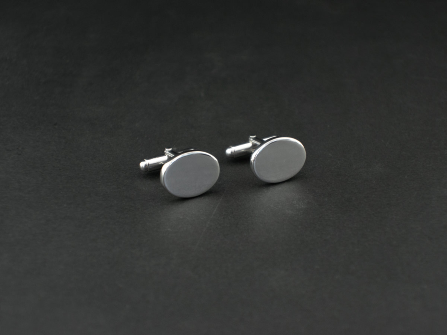 Kalvosinnapit Milano Silver Ovalproduct image #2