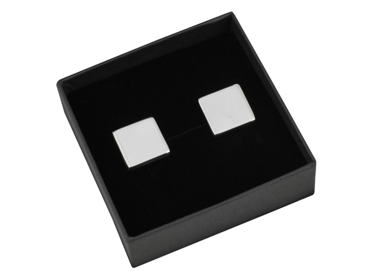Kalvosinnapit Milano Silver Squareproduct image #1