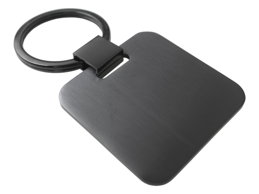 Avaimenperä Steel Square Gun Metalproduct image #2