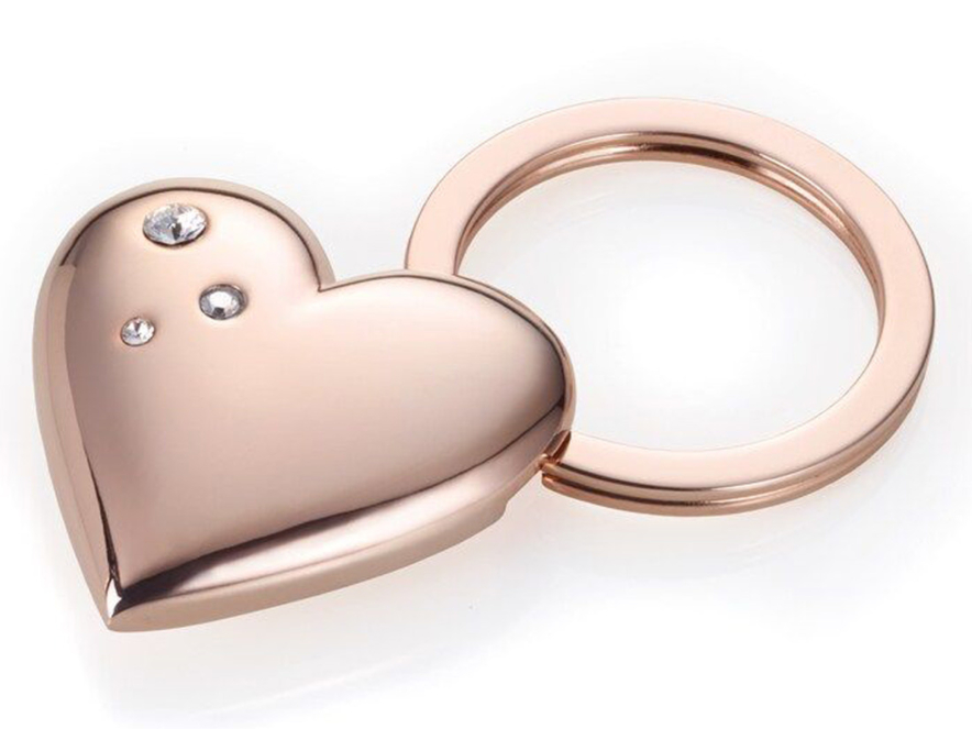 Avaimenperä Sydän Troika Shiny Rose Swarovskiproduct image #1