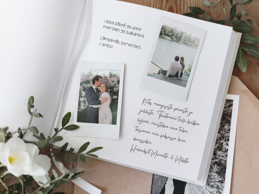 Vieraskirja Häät Paperstyle Wedding 185 x 185 mmproduct image #4
