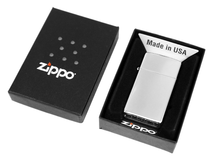 Zippo High Polish Chrome Slimproduct image #3