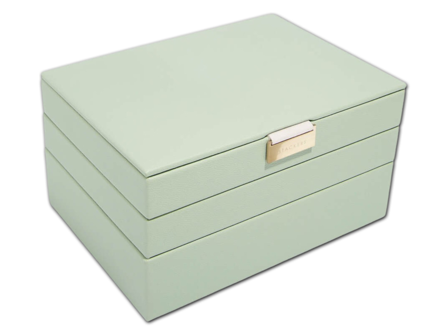 Korulaatikko Stackers Classic 3-setti Vaaleanvihreäproduct image #1