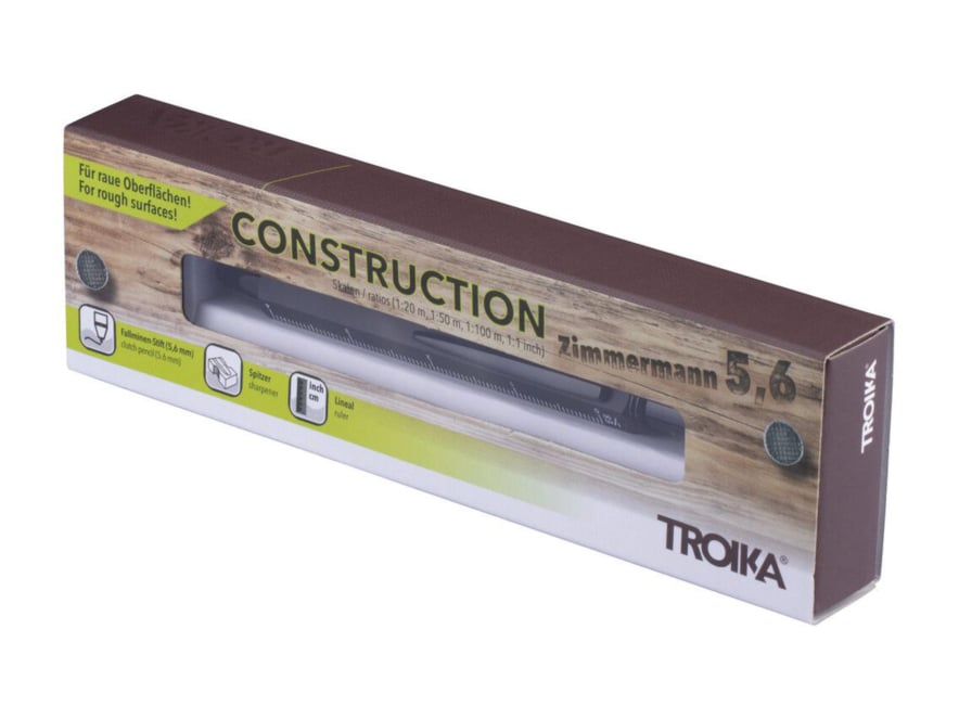 Puusepänkynä Troika Zimmerman Lyijytikku 5,6 mm HB Mustaproduct image #4