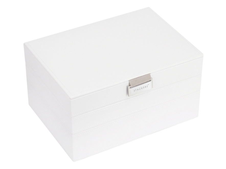 Korulaatikko Stackers Classic 3-Setti Valkoinenproduct image #1