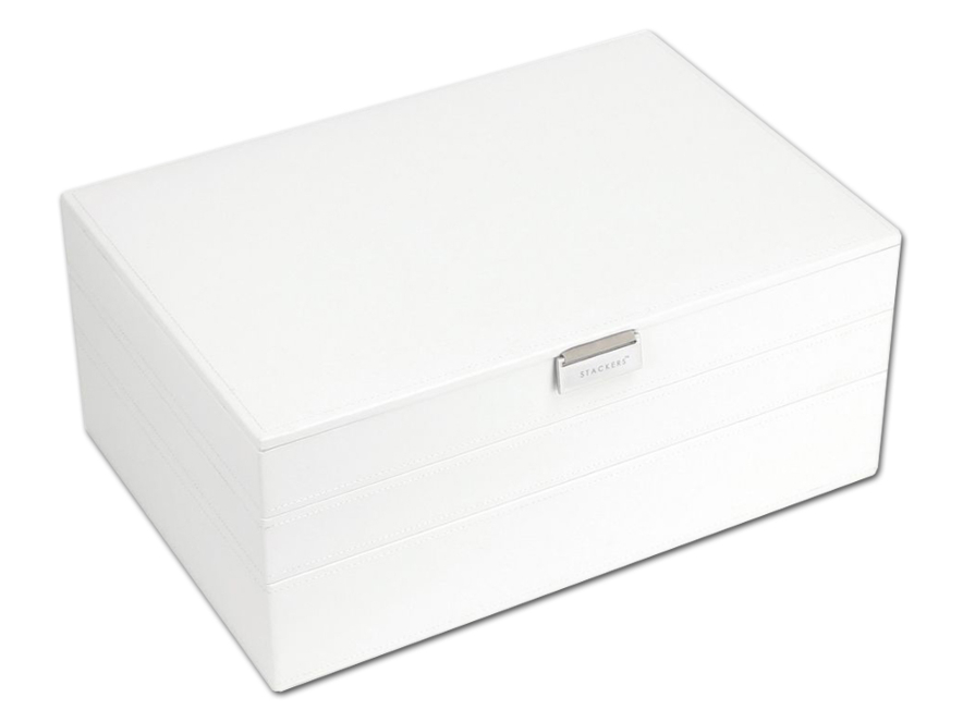 Korulaatikko Stackers Supersize 3-setti Valkoinenproduct image #1