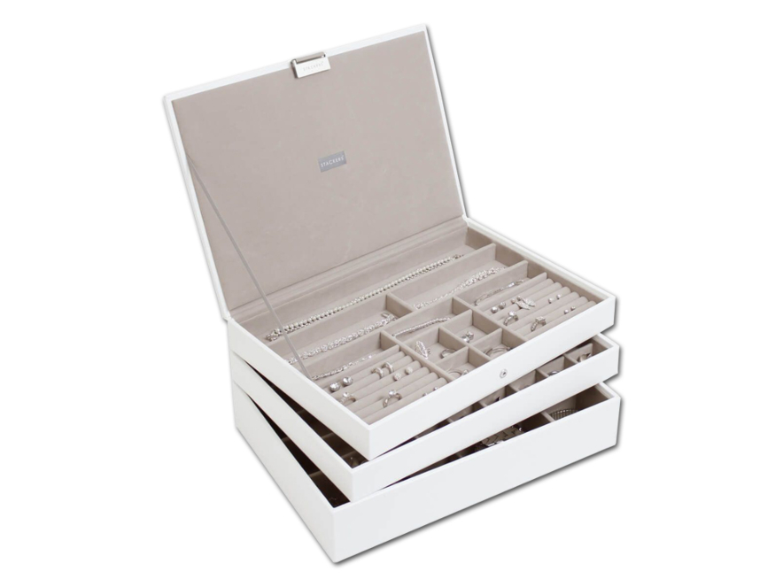 Korulaatikko Stackers Supersize 3-setti Valkoinenproduct image #2