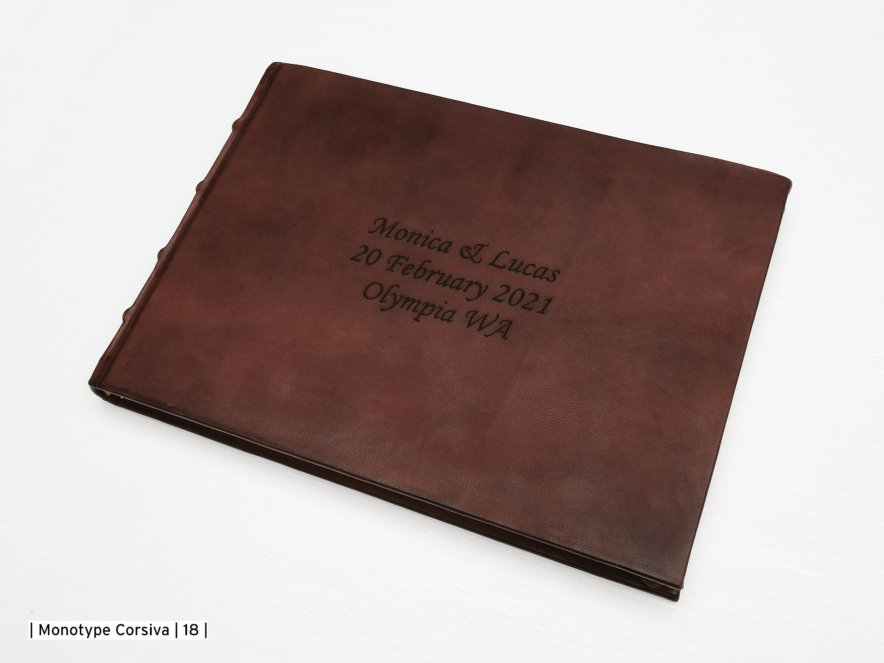 Vieraskirja Cicero Vintage Nahka Ruskea 300 x 210 mmproduct image #4