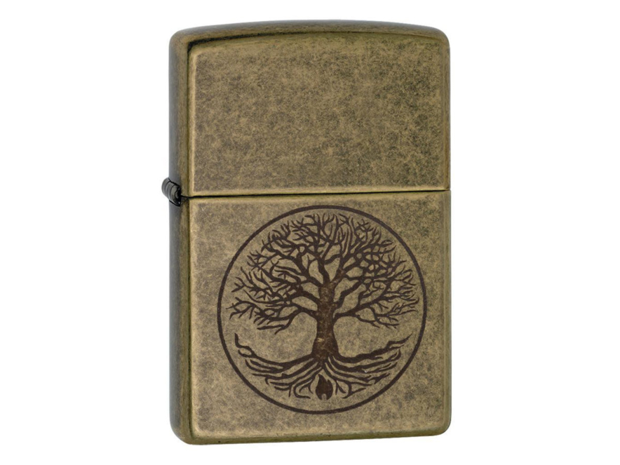 Zippo Antique Brass Tree of Lifeproduct image #1