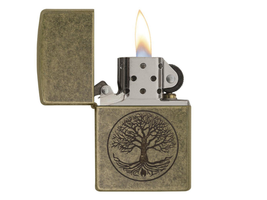 Zippo Antique Brass Tree of Lifeproduct image #2