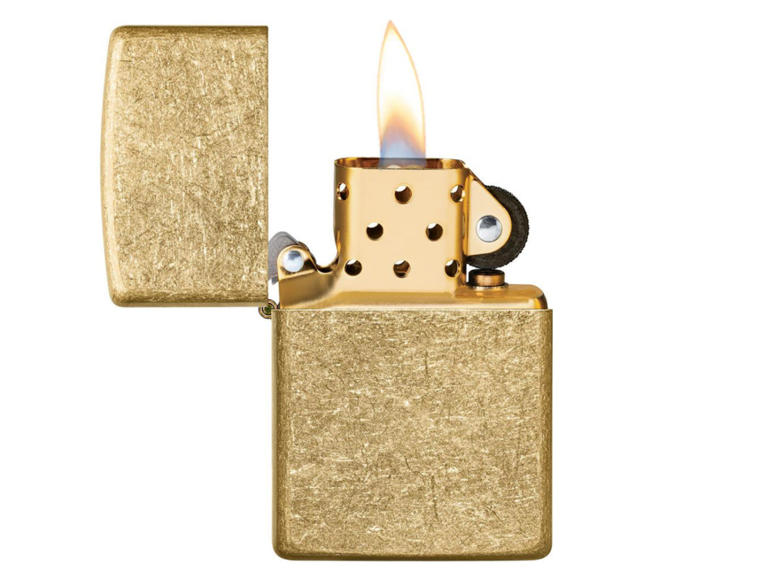Zippo Tumbled Brassproduct image #2