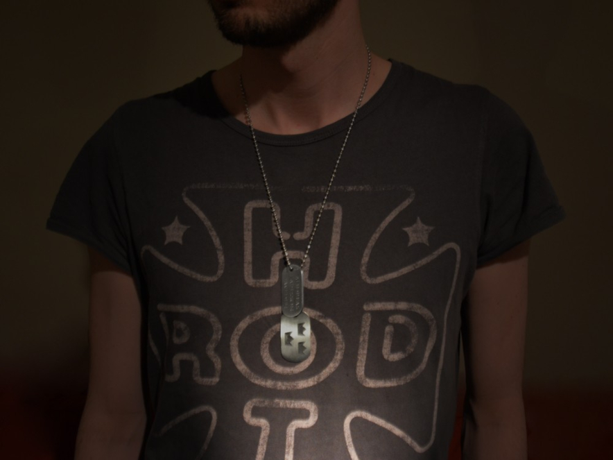 Dog Tag Private Brushed Steelproduct image #2