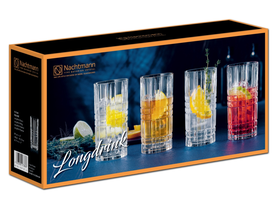 Drinkkilasit Nachtmann Square 37 cl 4 kplproduct image #2