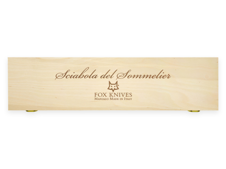 Samppanjasapeli Fox Sciabola del Sommelier Gun Metal Blackproduct image #3