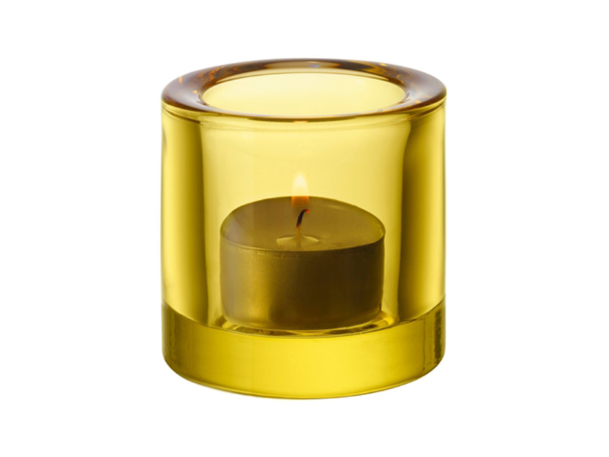Kynttilälyhty Iittala Kivi Sitruunankeltainen 60 mmproduct image #1