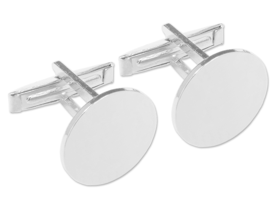 Vincenzo Kalvosinnapit Pyöreät 925 Sterling Hopea WRHproduct image #1
