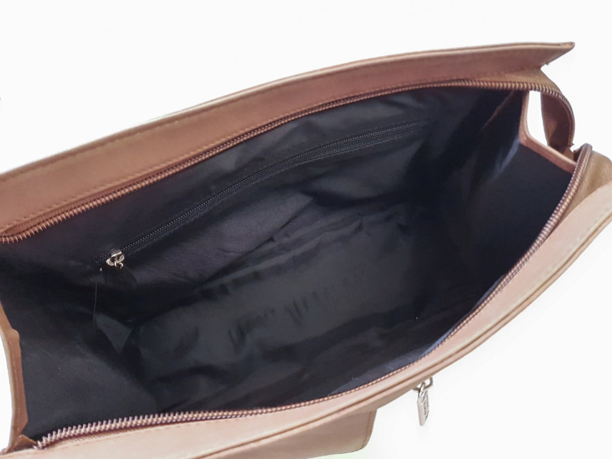 Toilettilaukku Pfeilring Single Brown Leatherproduct image #3