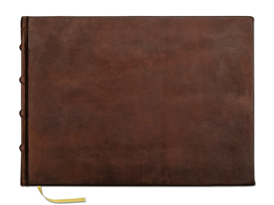 Vieraskirja Cicero Vintage Nahka Ruskea 300 x 210 mmproduct image #1