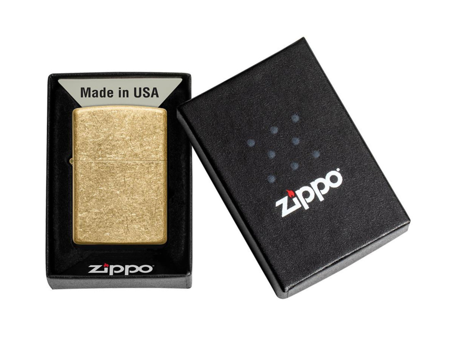 Zippo Tumbled Brassproduct image #3