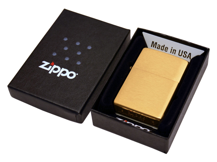 Zippo Brushed Brassproduct image #2
