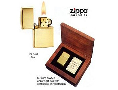 Zippo 18k Solid Goldproduct image #2