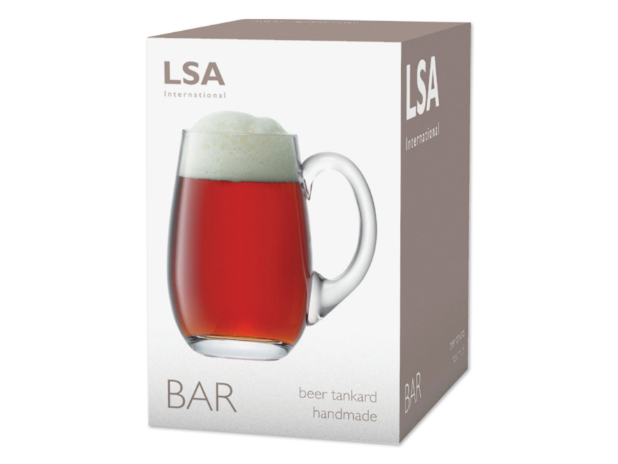 Oluttuoppi Lasi LSA Bar Beer Tankard Curved 75 clproduct image #3