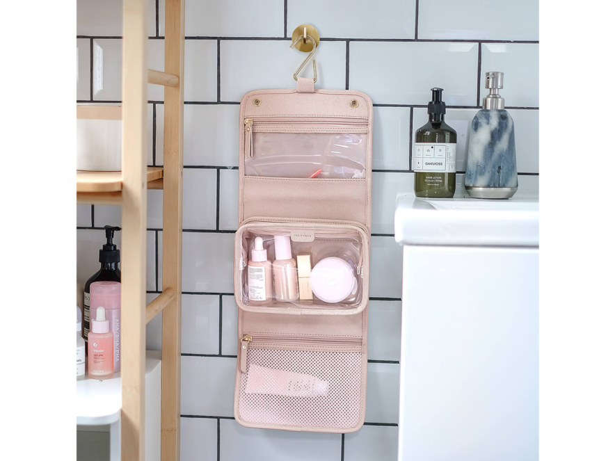 Toilettilaukku Naiset Koukulla Stackers Vaaleanpunainen Sproduct image #3