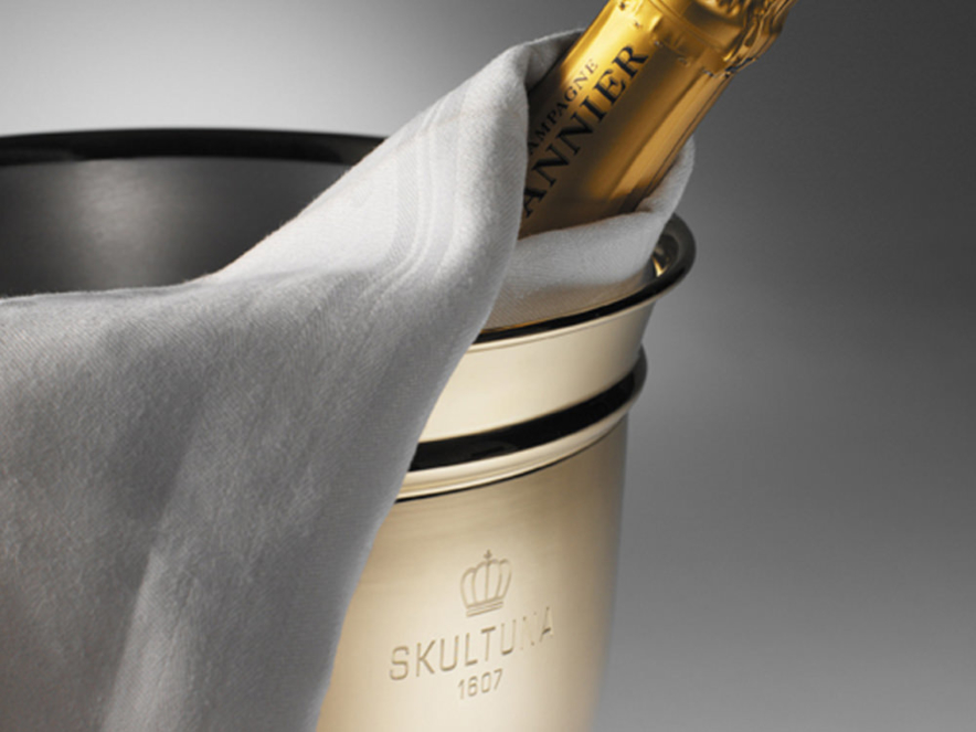 Champagne & Viininjäähdytin Skultuna 1607 Polished Brassproduct image #3