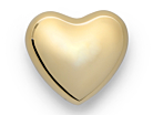 Sydän Skultuna 1607 Polished Brass Largeproduct thumbnail #1