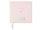 Vieraskirja Häät Paperstyle Sydän Pinkki 185 x 185 mmproduct thumbnail #1