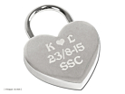 Lemmenlukko Heart Silver 44 mmproduct thumbnail #2