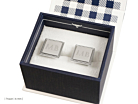 Kalvosinnapit Ox & Bull Silver Squareproduct thumbnail #2