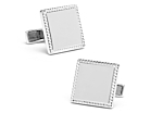 Kalvosinnapit Ox & Bull Silver Squareproduct thumbnail #1