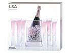 Samppanjalasit & Viininjäähdytin LSA Moya Blushproduct thumbnail #4