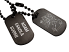 Dog Tag Private Steel Black Suomiproduct thumbnail #1