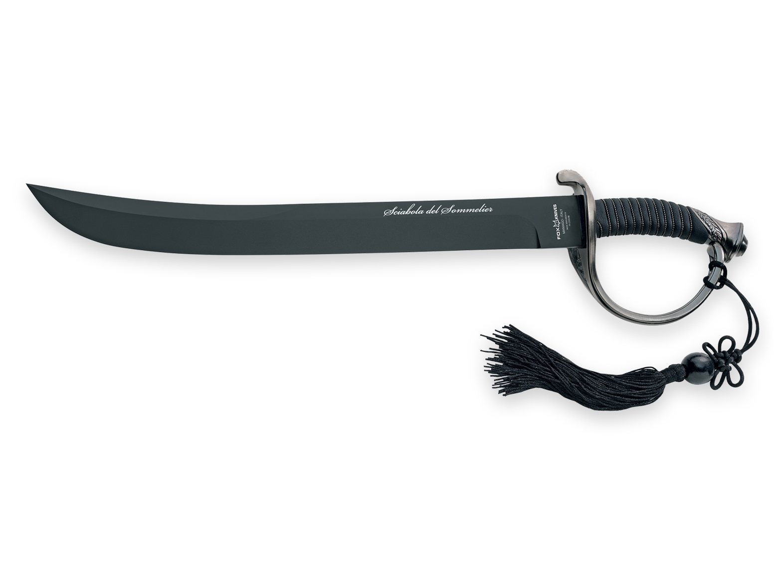 Samppanjasapeli Fox Sciabola del Sommelier Gun Metal Blackproduct zoom image #1