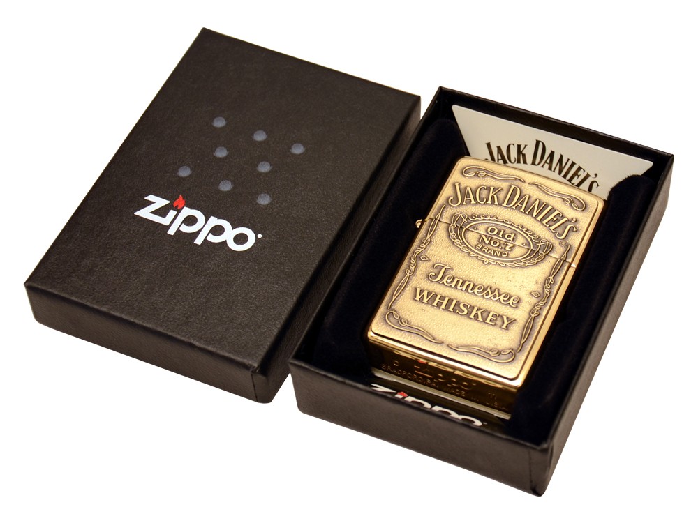Zippo Jack Daniels High Polish Brassproduct zoom image #2