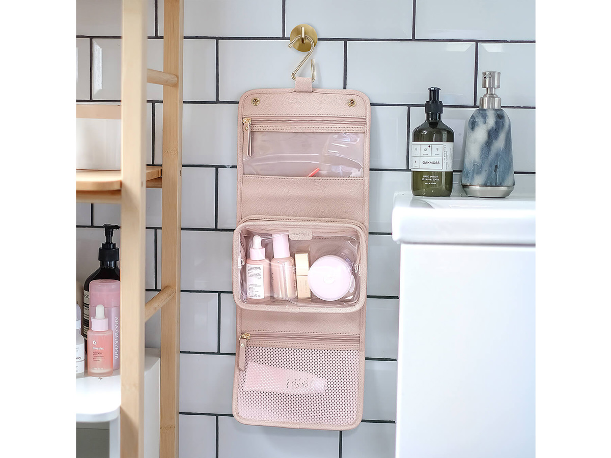 Toilettilaukku Naiset Koukulla Stackers Vaaleanpunainen Sproduct zoom image #3