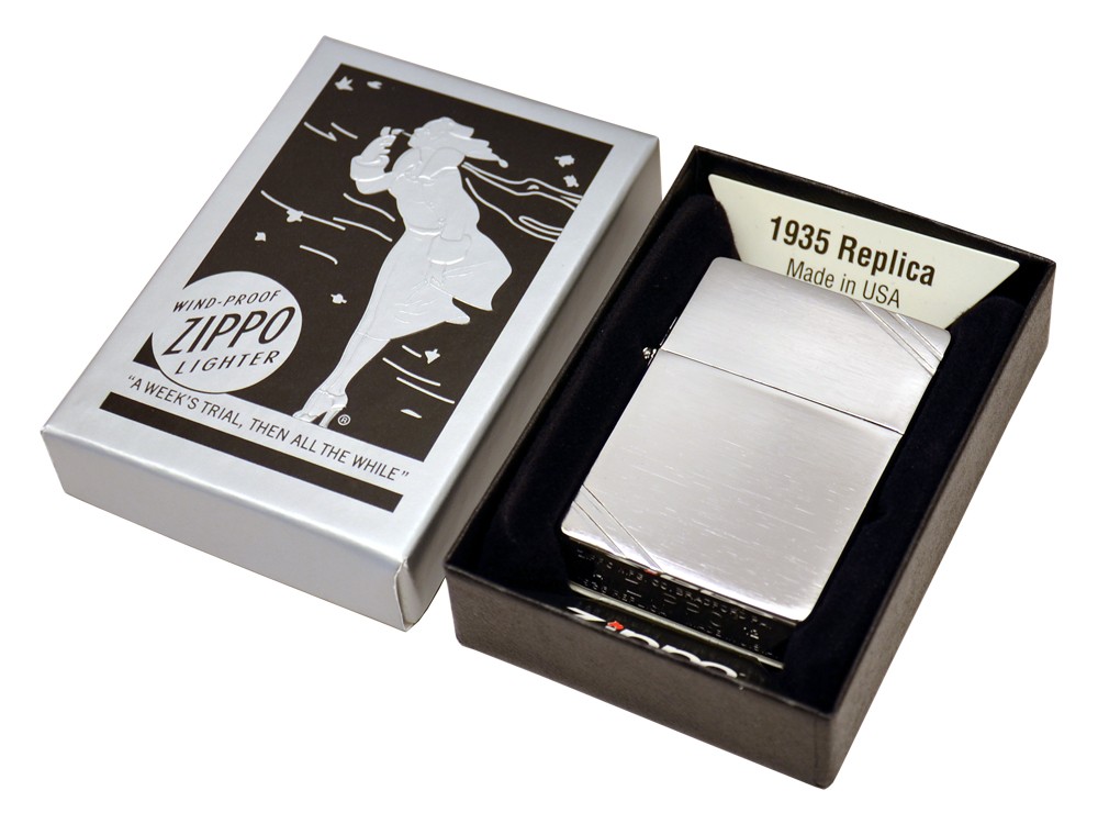 Zippo Replica 1935 w Slashesproduct zoom image #3