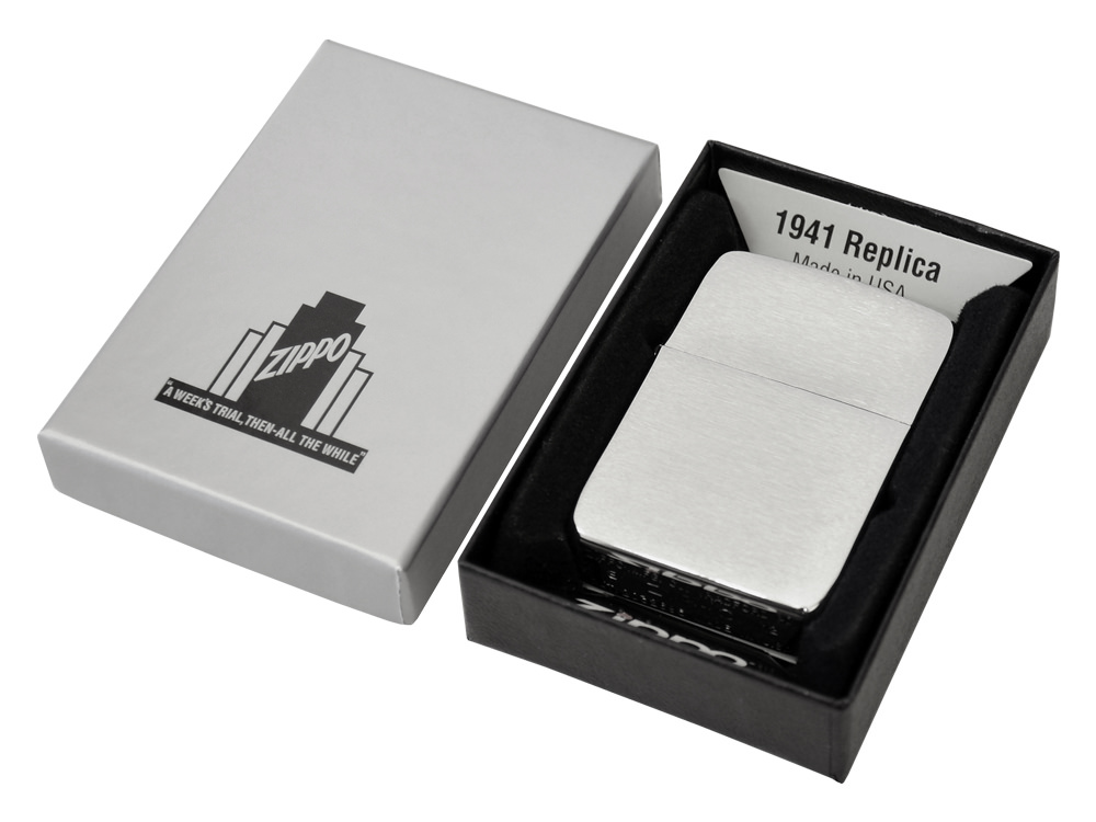 Zippo Replica 1941 Brushed Chromeproduct zoom image #3