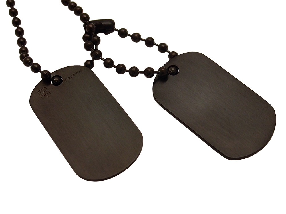 Dog Tag Private Steel Blackproduct zoom image #1