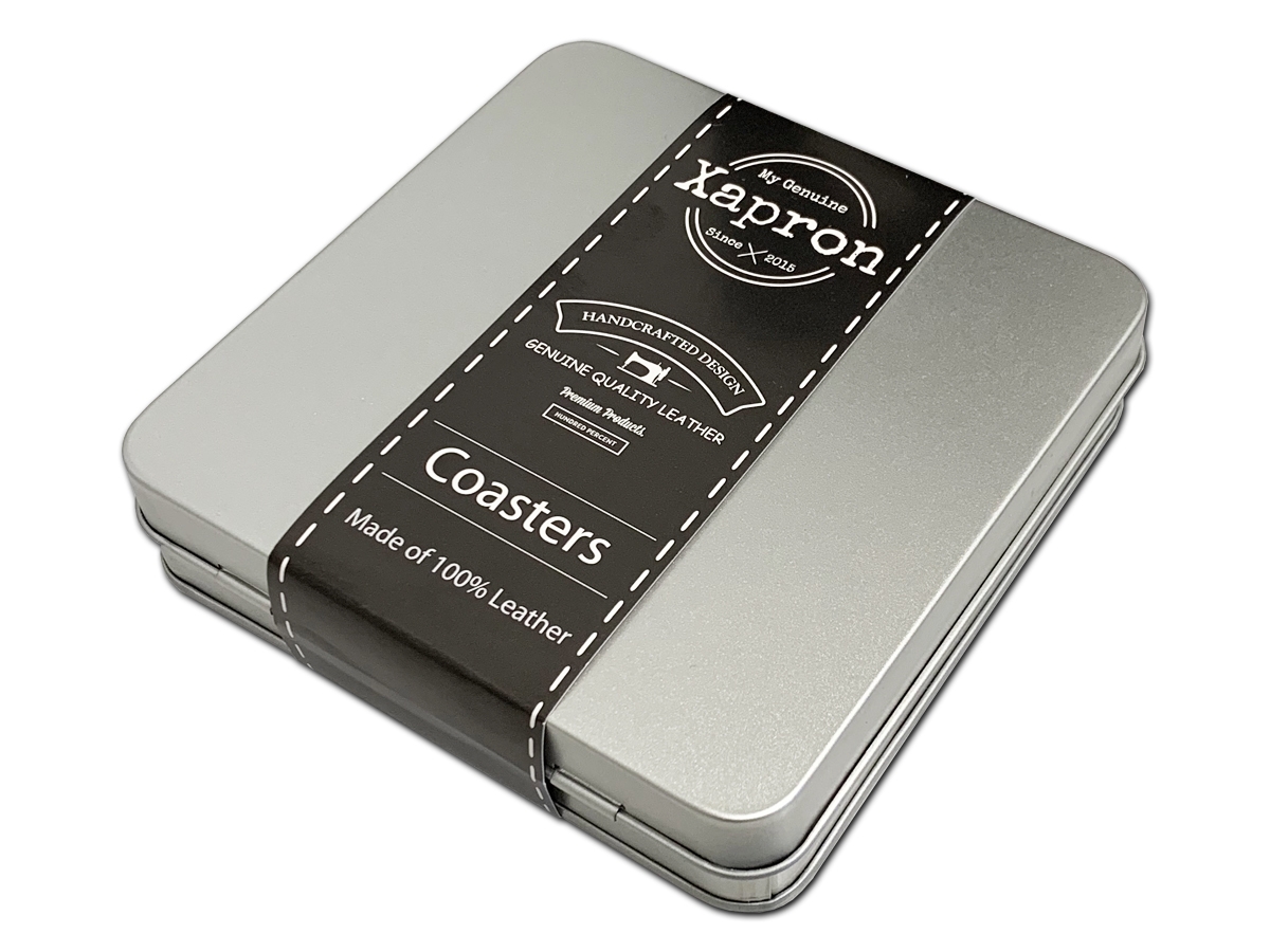 Lasinaluset Xapron Cuba Coasters Black 4 Kplproduct zoom image #2